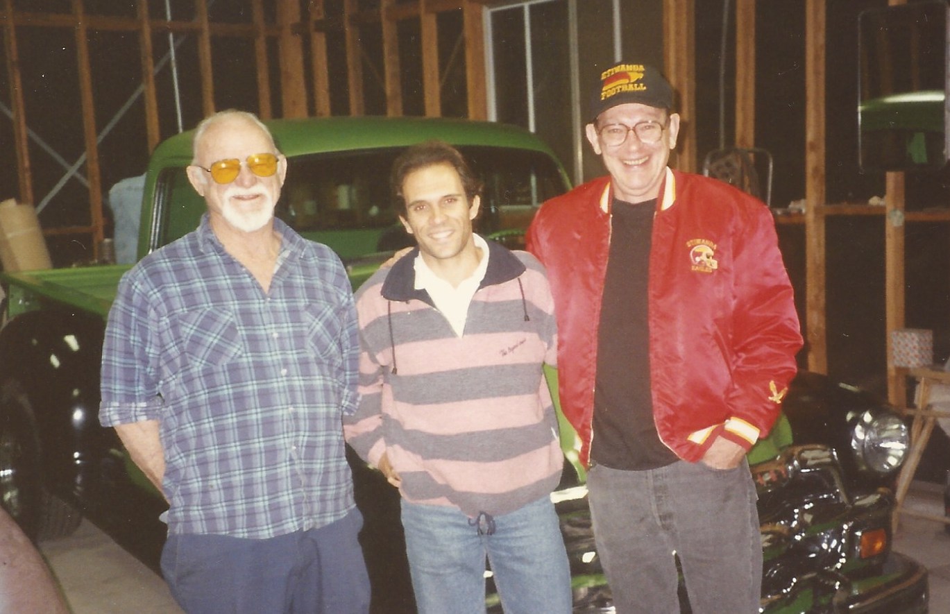 Joaquín con Tim Tackett y Bob Bremer